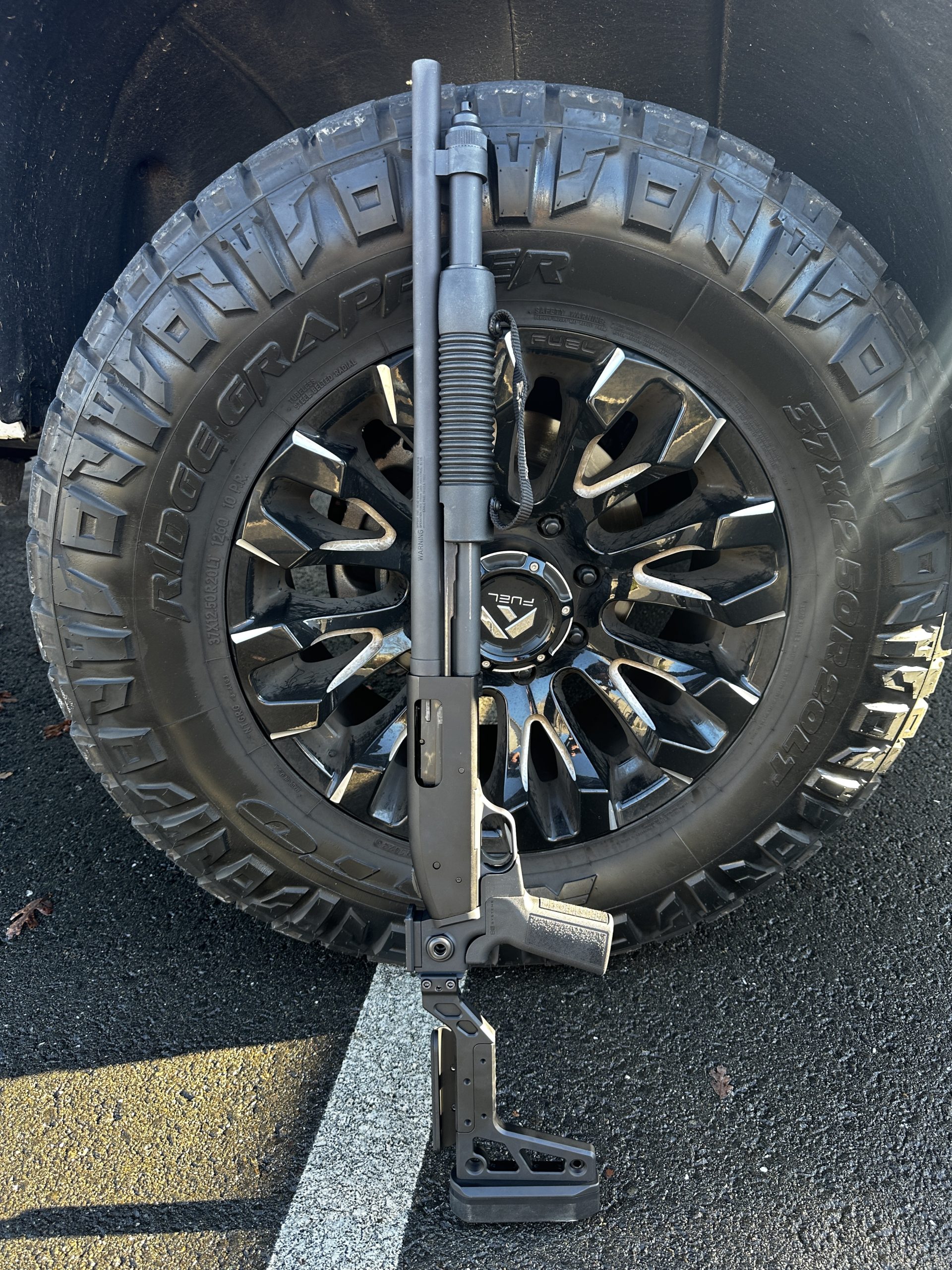 Mossberg 590 / Maverick FIXED Stock – Chisel Machining