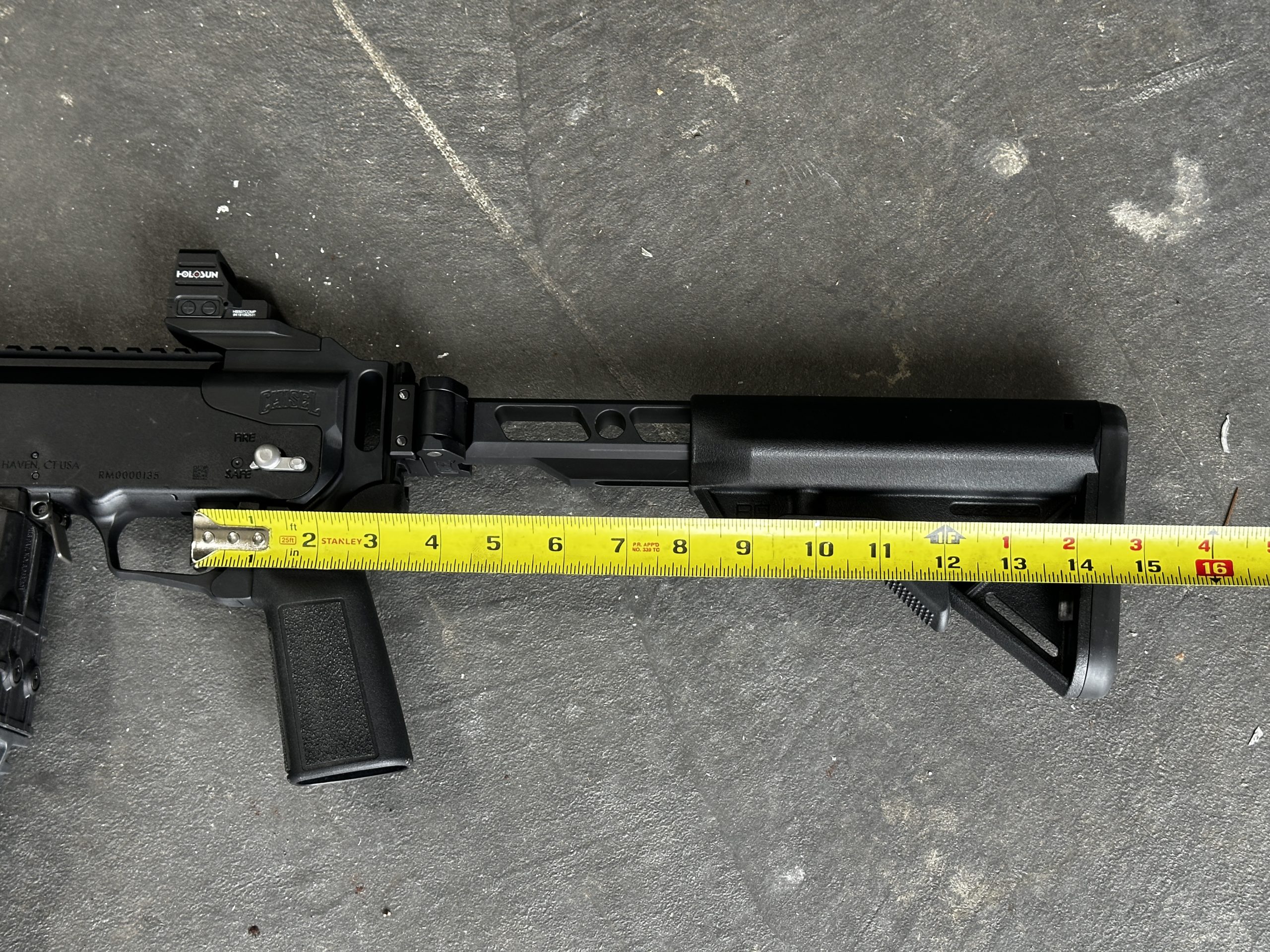 Folding Buffer-Tube 1913 Stock - Image 17